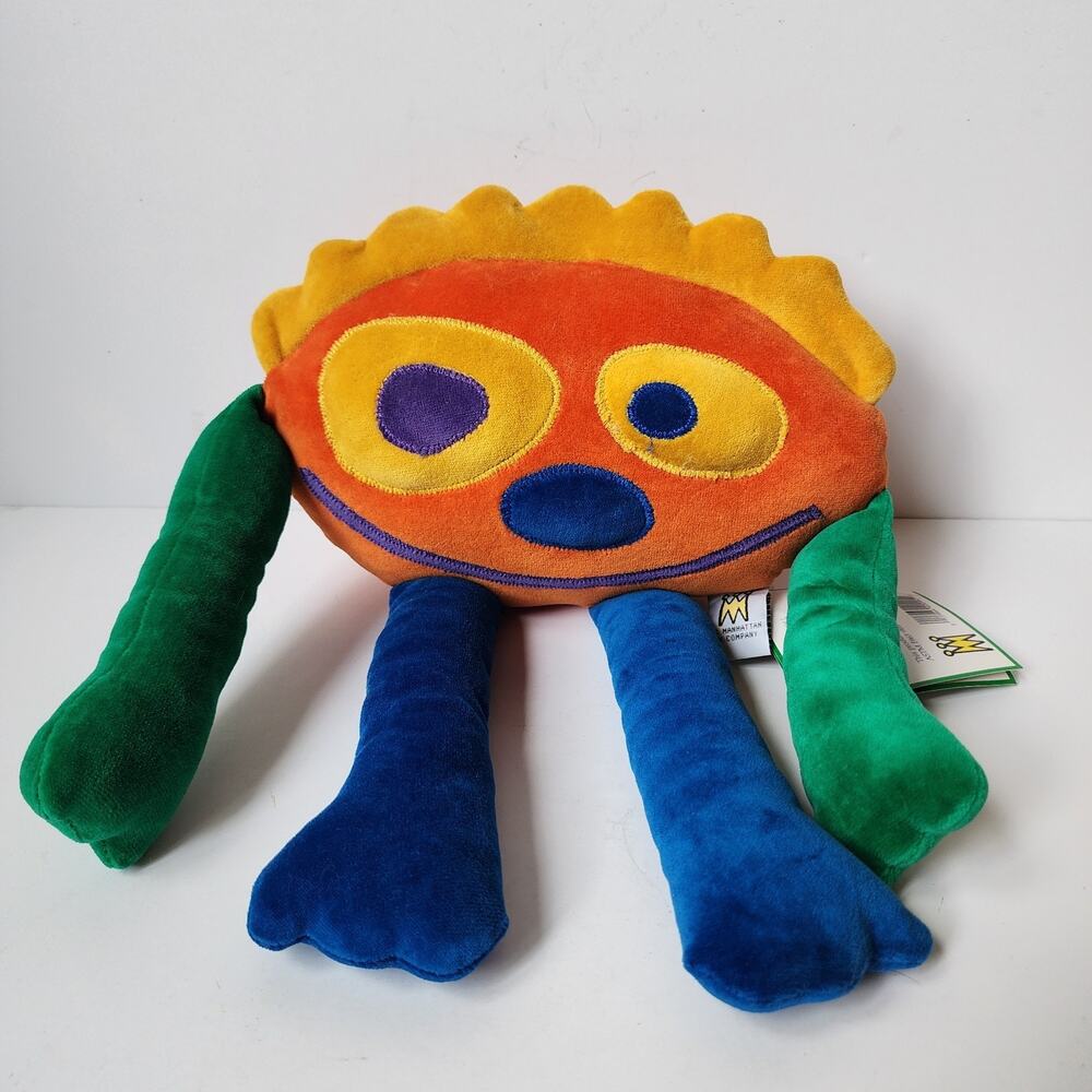 Deecha Doll Stuffed Animal Plush Manhattan Toy Company 1998 Self-Portrait VTG